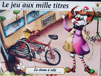 Le jeu aux mille titres - La clown aux toilettes - règles - URL