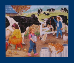 Puzzle 60 p : ferme vignette