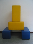 coussins parallèlipédiques (ensemble de 4) vignette