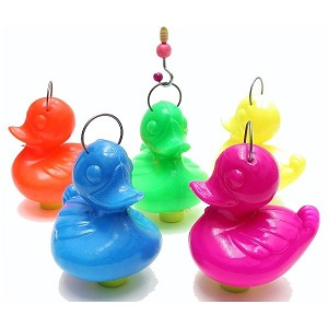 1 lot de 50 canards en plastique 9 cm vignette