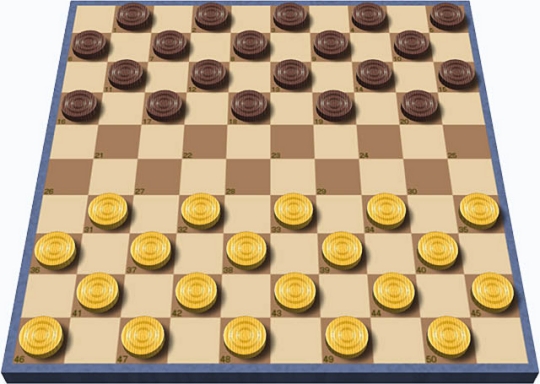 Jeu de dames vignette